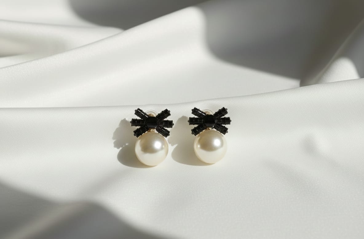 Elegant Pearl Drop Earrings