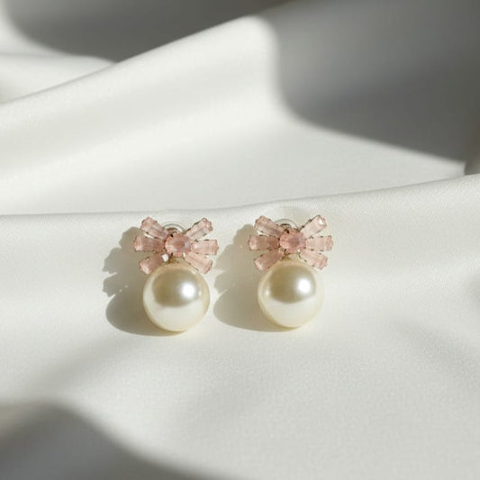 Elegant Pearl Drop Earrings
