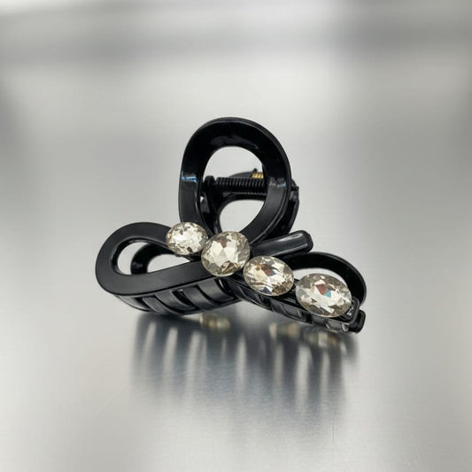 Crystal Beads Hair Catcher Clip