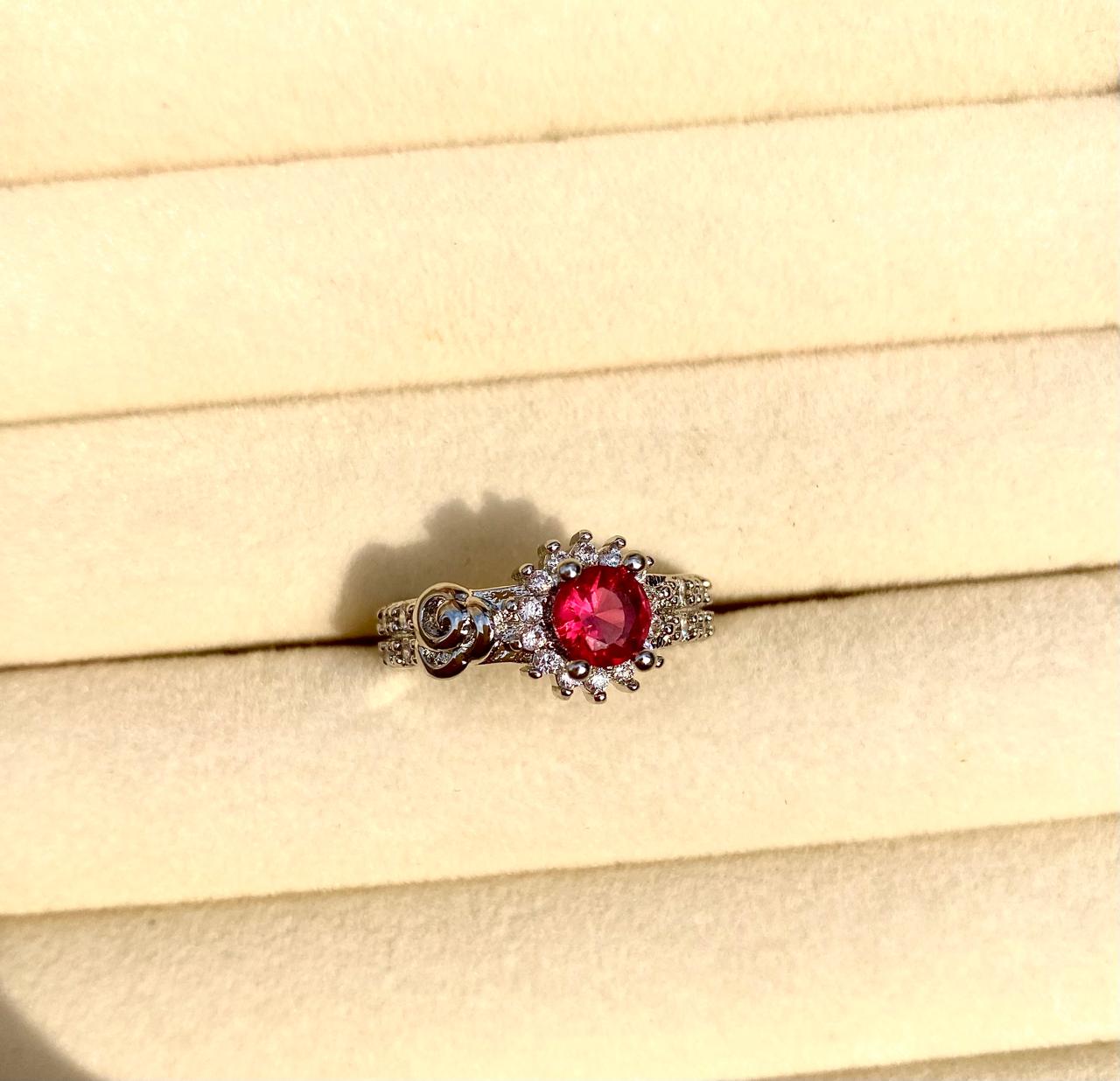 The Ruby Eye of Elegance